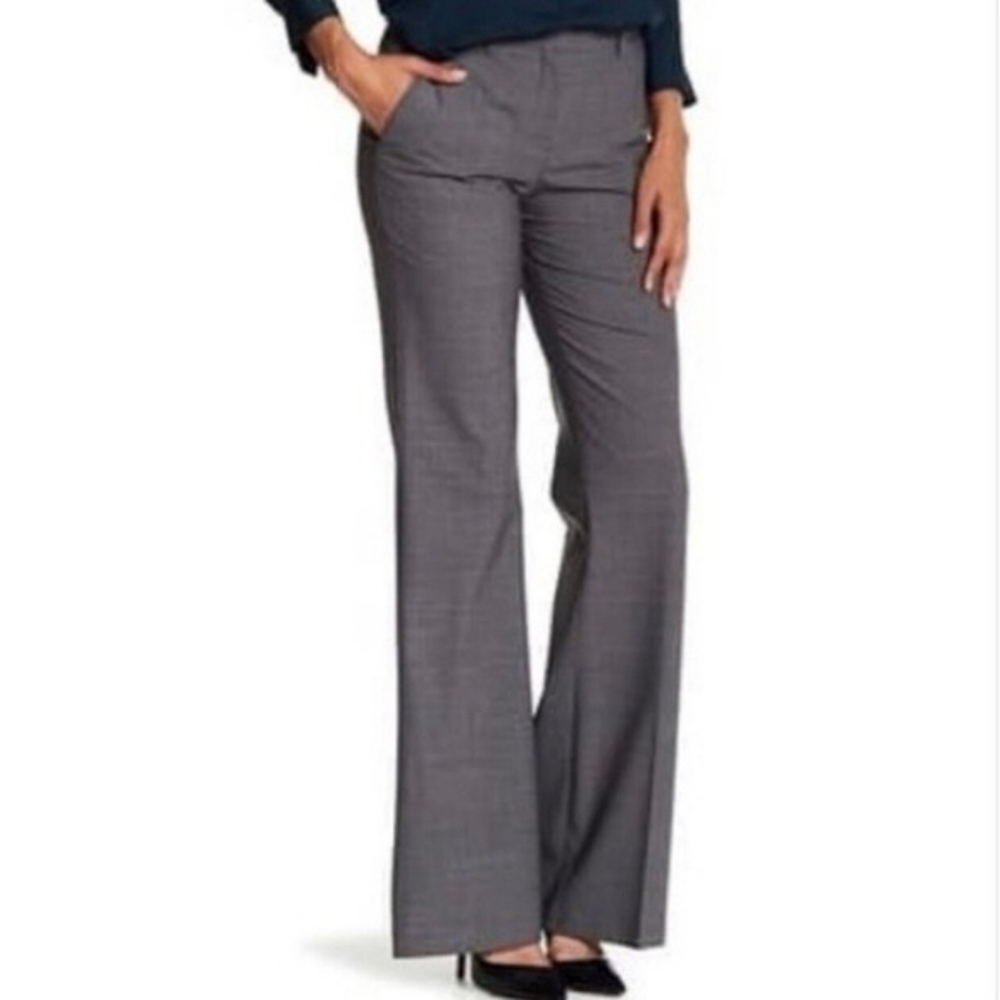 Sz 0 Gray Theory Jotsna Trousers In Continuous Stretch Wool Twill